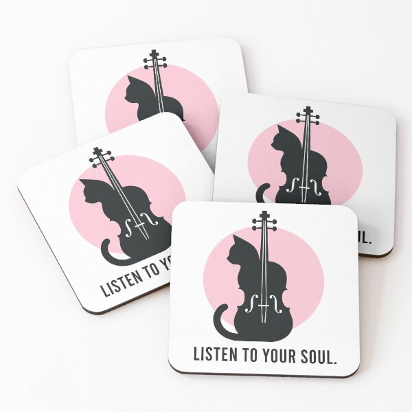 Item preview, Listen to Your Soul (Pink) designed and sold by neko-lyric.