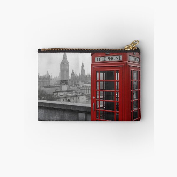 Item preview, Iconic London Red Telephone Box - Selective Color Art designed and sold by Melian Vintage.