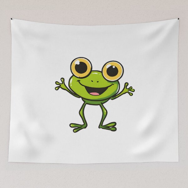 Item preview, Funny frog designed and sold by Retro Whimsy.