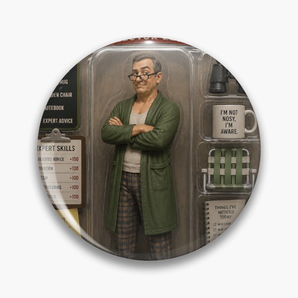 Item preview, Humor Neighbor Expert | Collector Edit Action Figure | Funny Neighborhood Character designed and sold by CzipipitoStudio.