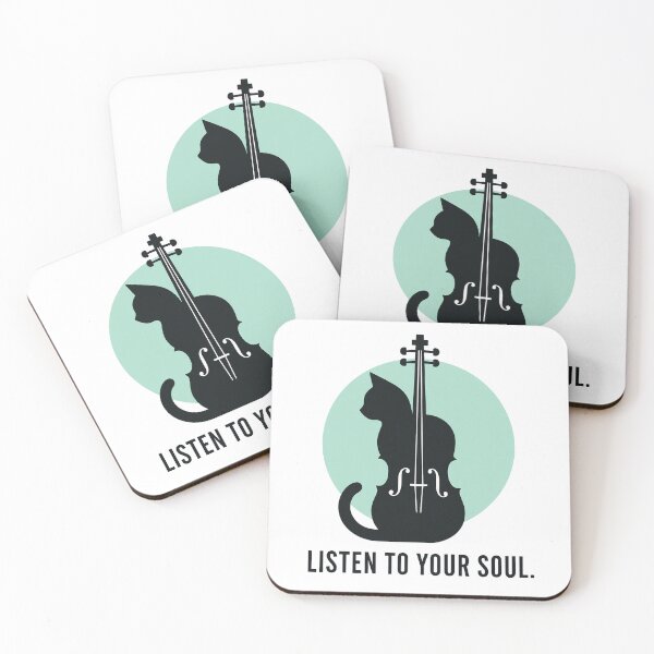 Item preview, Listen to Your Soul (Mint Green) designed and sold by neko-lyric.