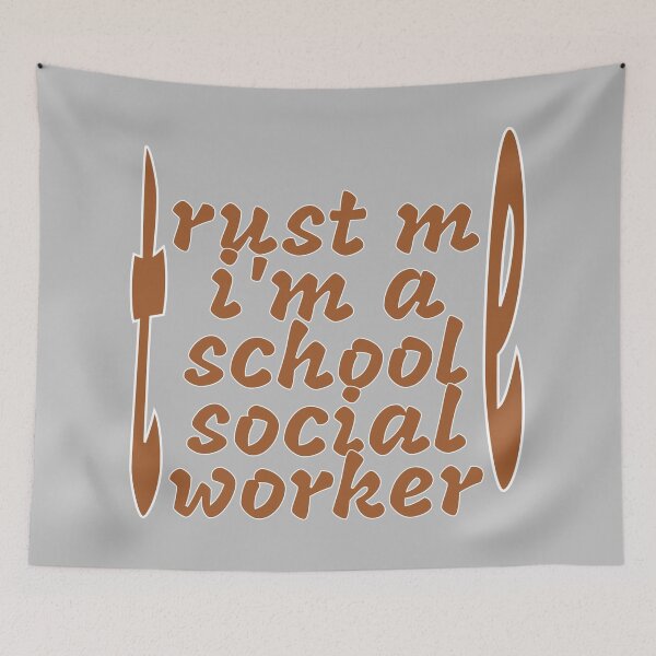 Item preview, trust me i' a school social worker designed and sold by sednalafandy79.