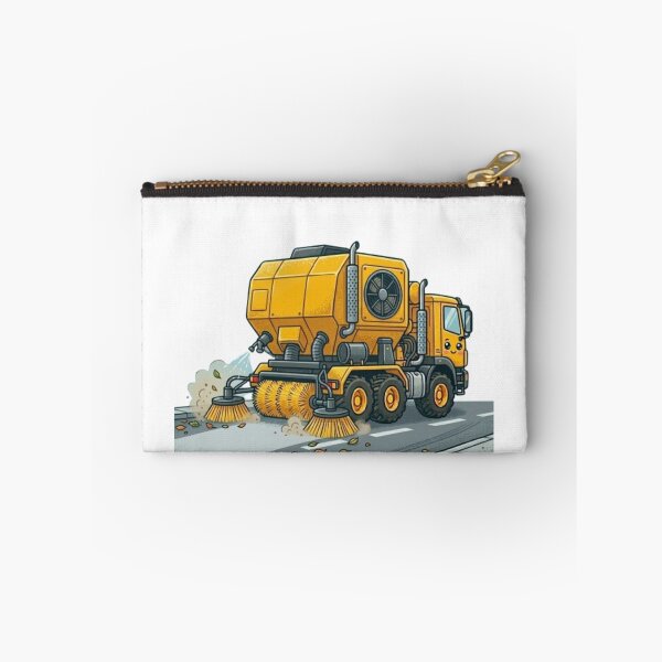 Item preview, Smiling Cartoon Road Sweeper Mascot designed and sold by BoldConcept43.