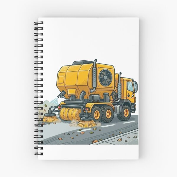 Item preview, Smiling Cartoon Road Sweeper Mascot designed and sold by BoldConcept43.