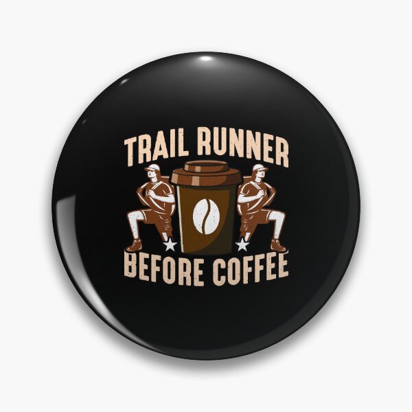 Item preview, Trail Runner Before Coffee Running Coffee Lover designed and sold by tshirtconcepts.