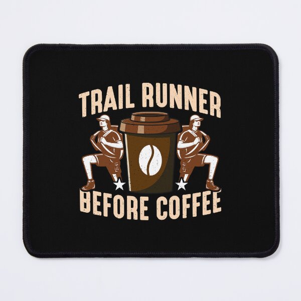 Item preview, Trail Runner Before Coffee Running Coffee Lover designed and sold by tshirtconcepts.