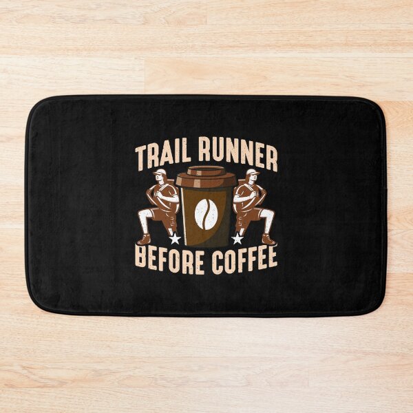 Item preview, Trail Runner Before Coffee Running Coffee Lover designed and sold by tshirtconcepts.