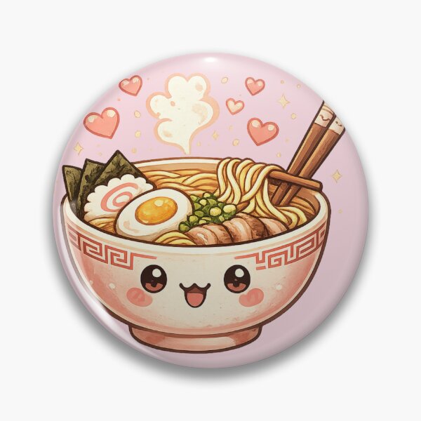 Item preview, Kawaii Cute Ramen Bowl Japanese Food Graphic T-Shirt designed and sold by MagicMakerPh.