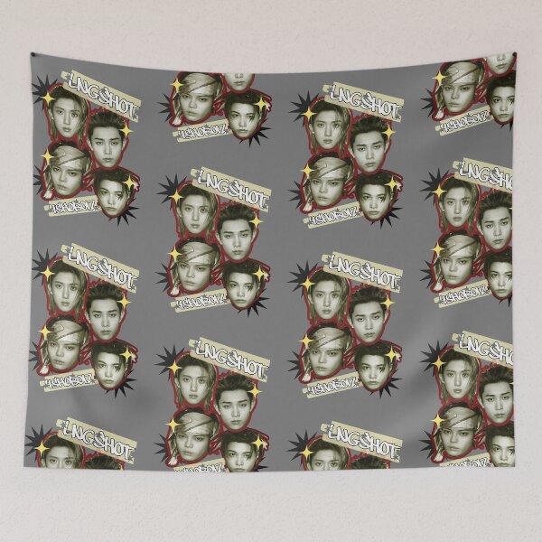 Item preview, Lngshot 4shoboiz Retro Manga Half-tone Collage designed and sold by moamaxshop.