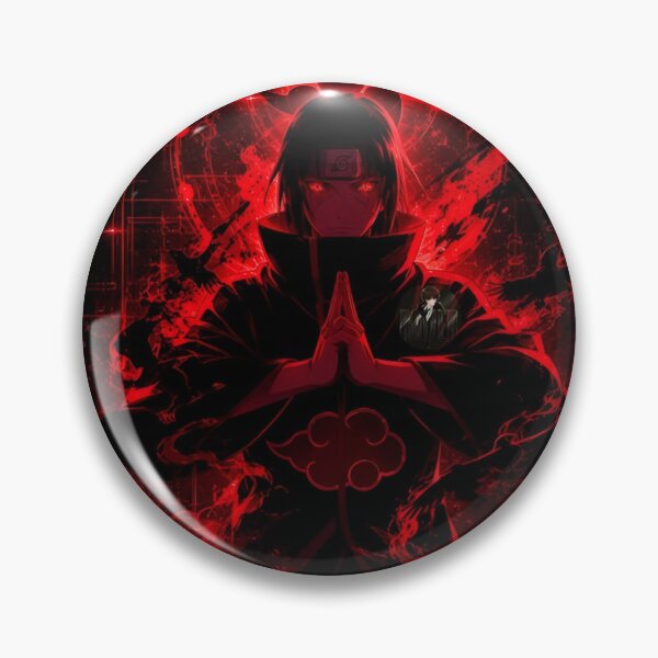 Item preview, Itachi Uchiha Sharingan Red Cyber Art | Akatsuki Dark Anime Poster designed and sold by Dyan4.