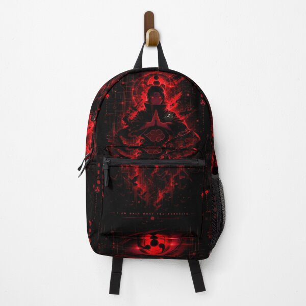 Item preview, Itachi Uchiha Sharingan Red Cyber Art | Akatsuki Dark Anime Poster designed and sold by Dyan4.