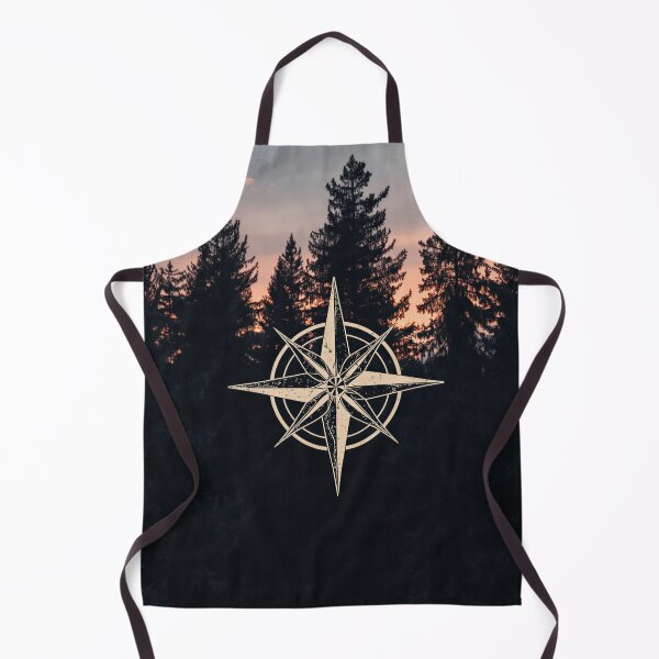 Item preview, Compass Rose Forest Sunset Adventure designed and sold by Evergreen Horizon Works.