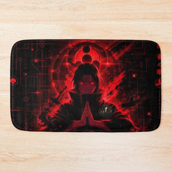 Item preview, Itachi Uchiha Sharingan Red Cyber Art | Akatsuki Dark Anime Poster designed and sold by Dyan4.