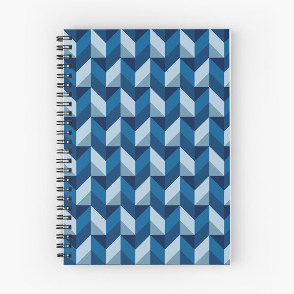 Item preview, Blue Geometric Chevron Pattern designed and sold by David Speed Design.