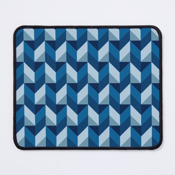 Item preview, Blue Geometric Chevron Pattern designed and sold by David Speed Design.