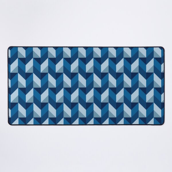 Item preview, Blue Geometric Chevron Pattern designed and sold by David Speed Design.