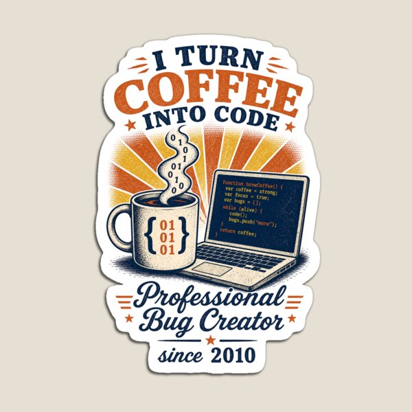 Item preview, programer joke designed and sold by adamlemon12.