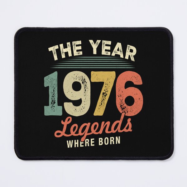 Item preview, Vintage 1976, 50th Birthday Retro Born Gift Distressed Design designed and sold by FernaRoje.