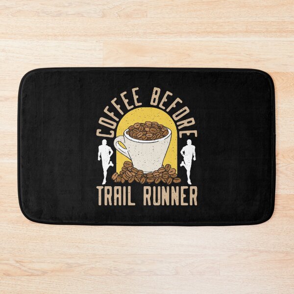 Item preview, Trail Runner Coffee Before Marathoner Coffee Lover designed and sold by tshirtconcepts.