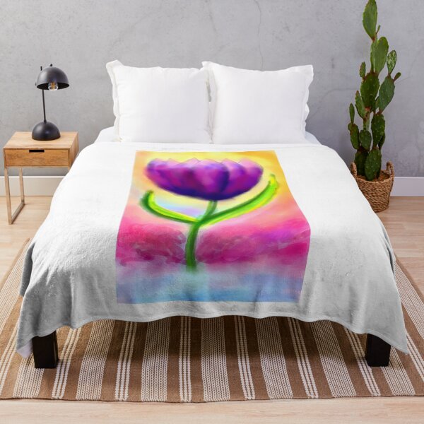 Item preview, A vibrant pink purple tulip floral aesthetic purposes designed and sold by Shukasya-Arts.