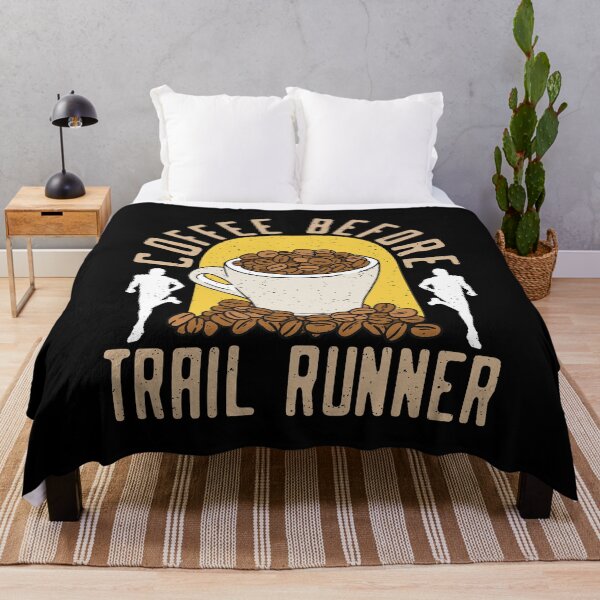 Item preview, Trail Runner Coffee Before Marathoner Coffee Lover designed and sold by tshirtconcepts.