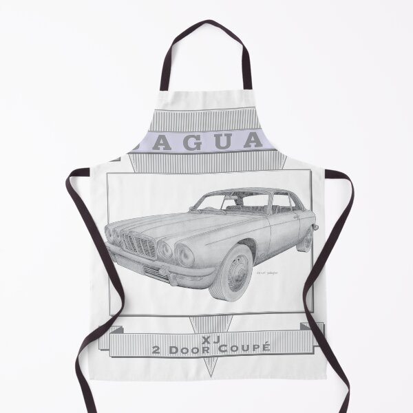 Item preview, Jaguar XJ 2 Door Coupé Hand-drawn designed and sold by Classic Car Art Drawings.