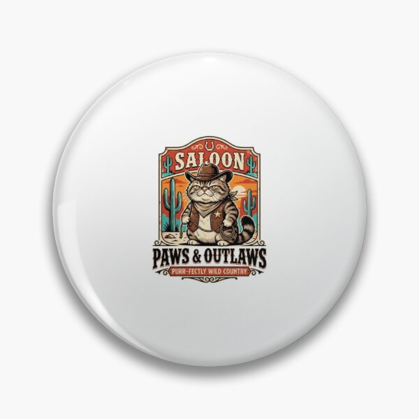 Item preview, Retro Cowboy Cat designed and sold by PixelStyle Studio.