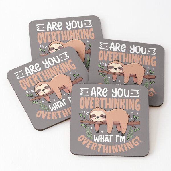 Item preview, Are you overthinking? designed and sold by Tiny-Love ⭐⭐⭐⭐⭐.