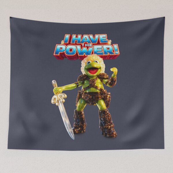 Item preview, Kermit Has The Power Meme designed and sold by The Art by Rossouw.