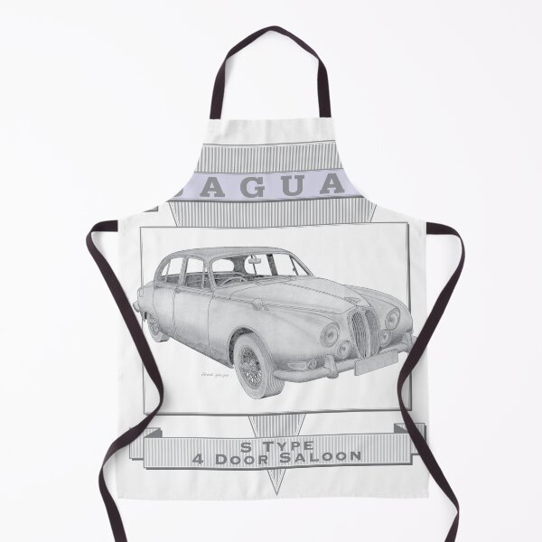 Item preview, Jaguar S Type 4 Door Saloon Hand-drawn designed and sold by Classic Car Art Drawings.
