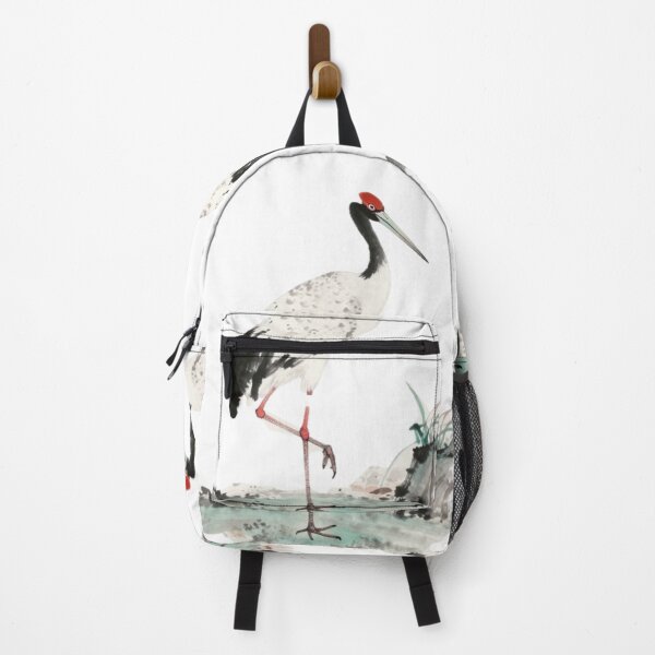 Item preview, Watercolor Crane on Shoreline designed and sold by RandomWalker.