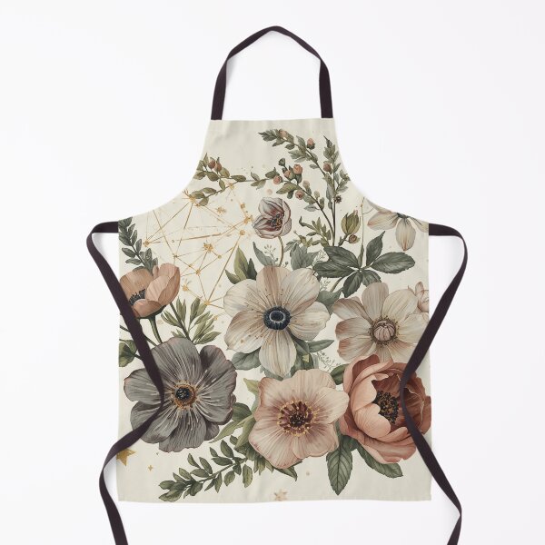 Item preview, Celestial Wildflower Constellation | Elegant Botanical Floral Art designed and sold by Shanker-studio.