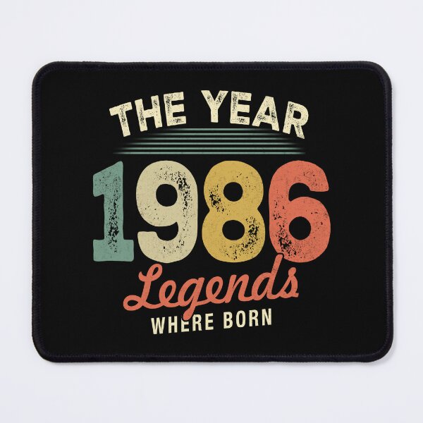Item preview, Vintage 1986, 40th Birthday Retro Born Gift Distressed Design designed and sold by FernaRoje.