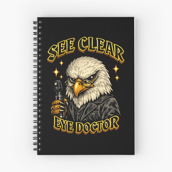 Item preview, Cool Bald Eagle Eye Doctor Optometrist Gift for Save Your Vision Month National Eye Exam Month Ophthalmologist Appreciation Medical Professional Design designed and sold by ClinicalHubs.