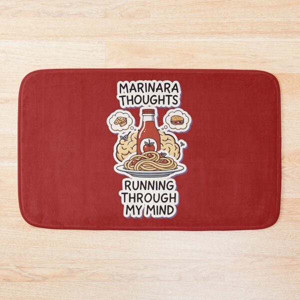 Item preview, Marinara Thoughts Running through my mind designed and sold by italianfoodpuns.