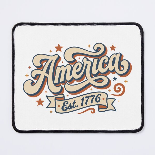 Item preview, Retro America Est 1776 Vintage Typography designed and sold by LightWhim.
