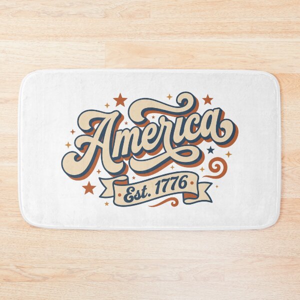 Item preview, Retro America Est 1776 Vintage Typography designed and sold by LightWhim.