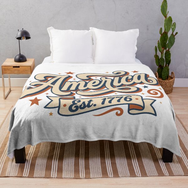 Item preview, Retro America Est 1776 Vintage Typography designed and sold by LightWhim.