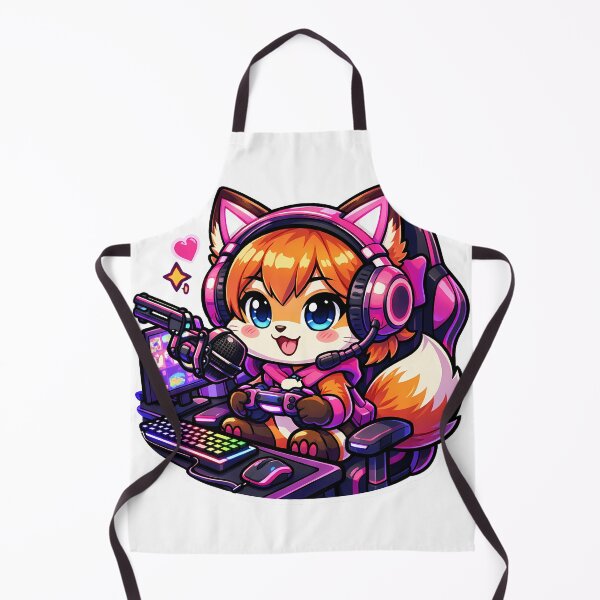 Item preview, Cute Chibi Fox Streamer designed and sold by PawsAndPixelsCo.