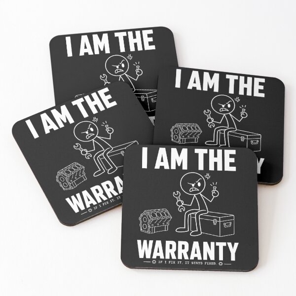 Item preview, I Am The Warranty Shirt Mechanic Dad Humor Shirt Father’s Day Shirt Mechanic Uncle Shirt Dad Joke Shirt Funny Shirt for Men designed and sold by THREE LITTLE BEANS.