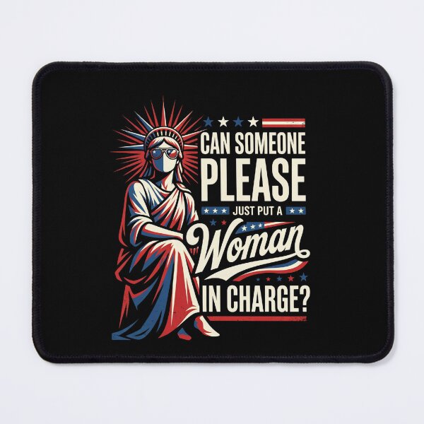 Item preview, Can Someone Please Put A Woman In Charge Shirt, Statue of Liberty Tee, Feminist Graphic Shirt, Patriotic Women's Tee, Empowerment Gift designed and sold by THREE LITTLE BEANS.