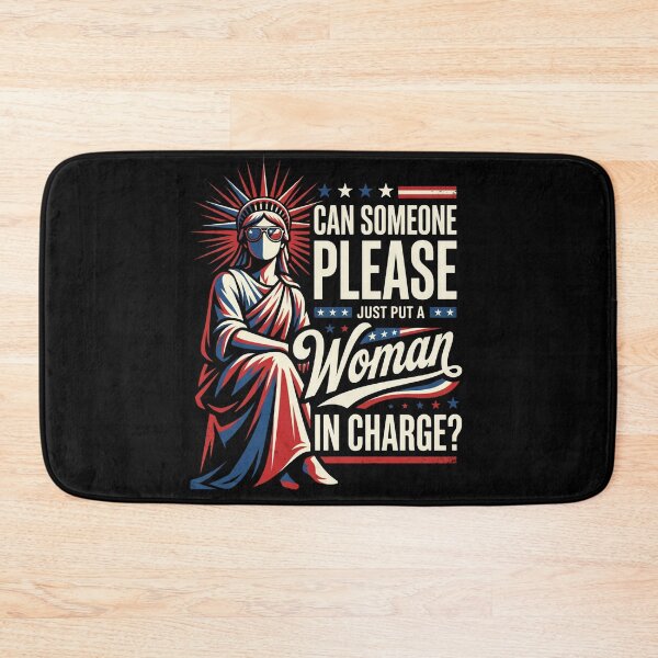 Item preview, Can Someone Please Put A Woman In Charge Shirt, Statue of Liberty Tee, Feminist Graphic Shirt, Patriotic Women's Tee, Empowerment Gift designed and sold by THREE LITTLE BEANS.