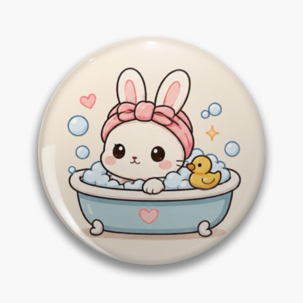 Item preview, Bubble Bath Bunny designed and sold by MellowMunchkins.