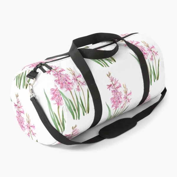 Item preview, pink hyacinth watercolour painting designed and sold by SelenePaintings .