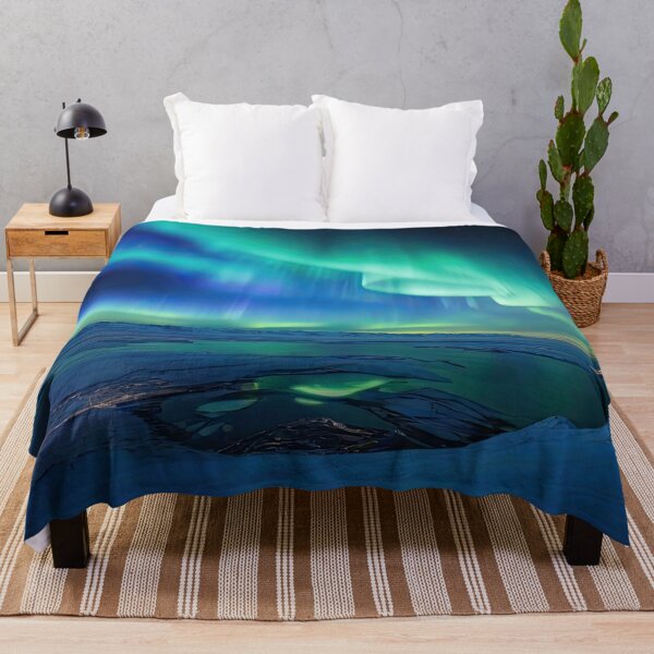 Item preview, Aurora Dreams - Northern Lights Over Arctic Wilderness designed and sold by Prachodayat Artworks.