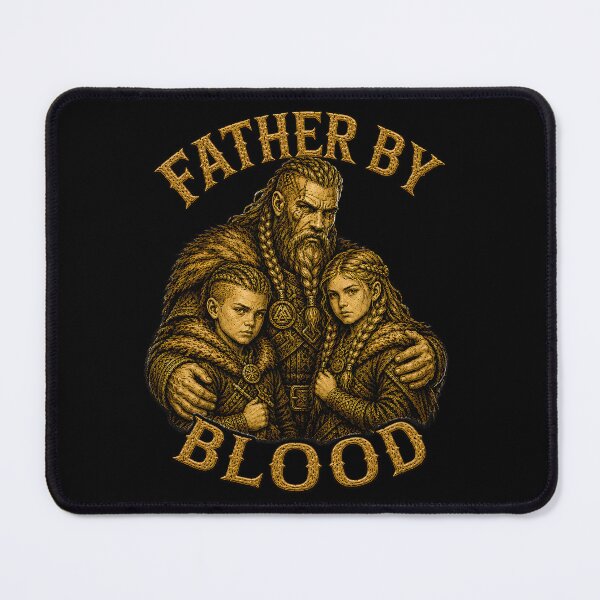 Item preview, Father By Blood Viking Dad Warrior Family Norse Design designed and sold by R3X .