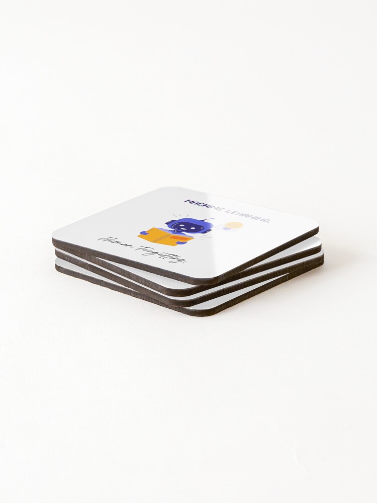 Thumbnail 4 of 5, Coasters (Set of 4), Machine Learning designed and sold by RickTShop.