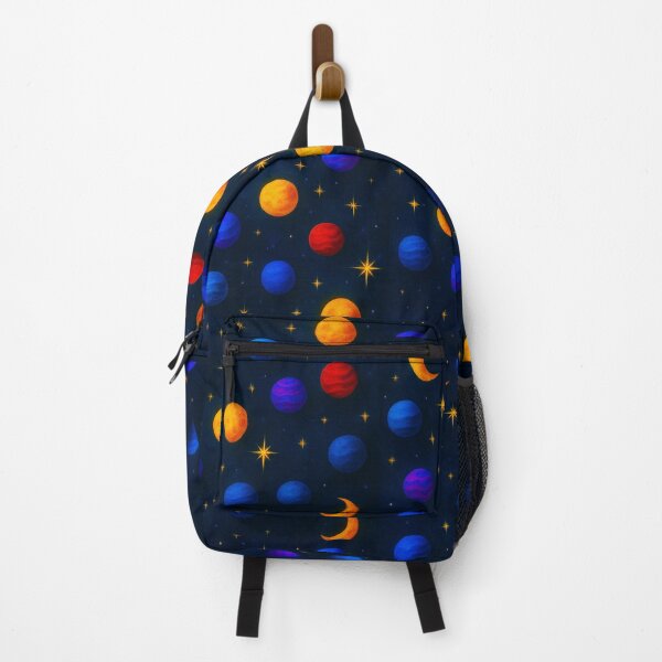 Item preview, ⭐ COSMIC DREAMSCAPES COLLECTION – Celestial Planets & Golden Moons Pattern designed and sold by WheelieGdArt.