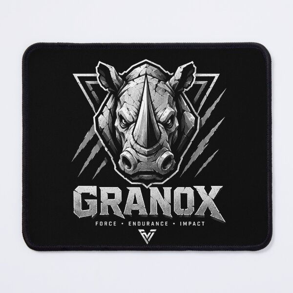 Item preview, Granox Rhino Fitness Streetwear Tee designed and sold by hypertype01.