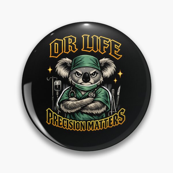 Item preview, Cool Koala Surgeon Dr Life Precision Matters Surgical Doctor Gift for National Surgical Technologists Week Surgeon Appreciation Medical Professional Design designed and sold by ClinicalHubs.